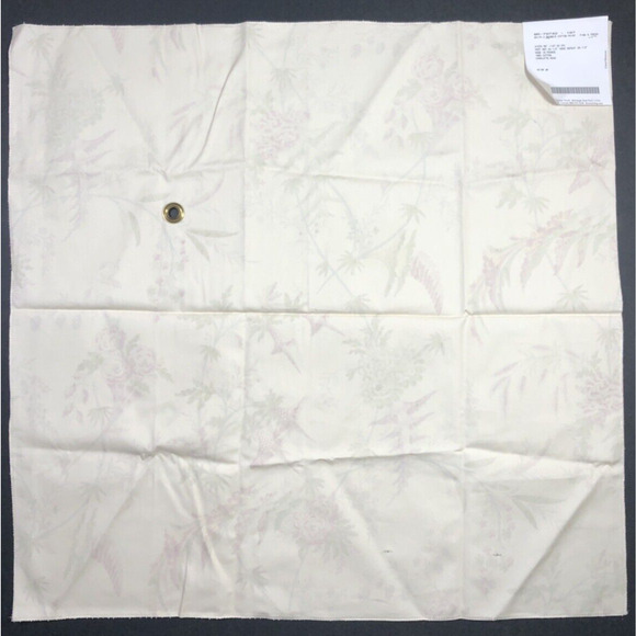 Edith's Reverie Floral Cotton Print Antique Fabric BRUNSCHWIG & FILS Sample - Picture 7 of 9